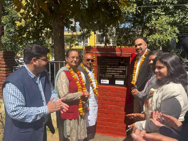 MLA Gogi inaugurates project to establish 40-KLD nature based waste water treatment plant in Leisure Valley