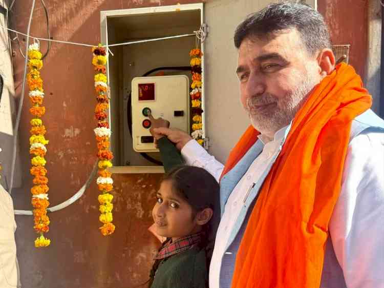  MLA Ashok Prashar Pappi inaugurates three tubewell projects to streamline water supply 