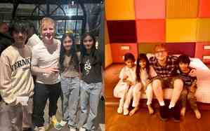 Farah Khan shares then and now pictures of her kids with Ed Sheeran