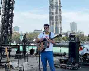Prateek Kuhad opens Ed Sheeran concert at Mumbai's Mahalaxmi Race Course
