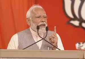 PM urges Andhra to vote for 'double-engine sarkar' for rapid development