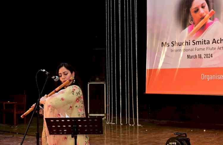 Rang-Sur rocks MDU, eminent flautist Shuchismita left the audience spellbound