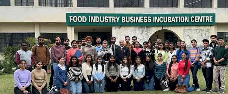 PAU's Food Science and Technology Department conducts FoSTaC Training for DAV College Students