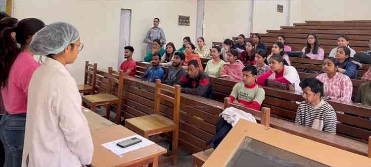 Celebration of Poshan Pakhwada at Home Science College