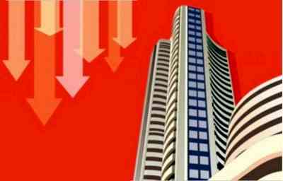 Sensex down by more than 500 points