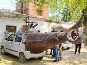 Police seize 'car copter' made with 'jugaad' in UP's Ambedkar Nagar