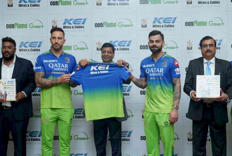 KEI Industries Ltd becomes Principal and Sustainability Partner with RCB for upcoming T20 cricket festival 