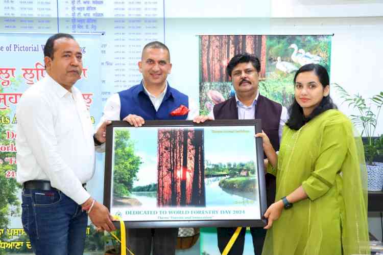 World Forestry Day - DC releases pictorial work on forest around Ludhiana