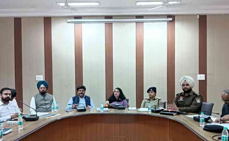 Will make elaborate security arrangements for 381 polling stations with vulnerable pockets- DEO Sakshi Sawhney, SSPs Amneet Kondal and Navneet S Bains