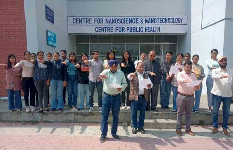 Centre for Public Health, Panjab University conducted seminar on “Water: Our Life Line” 