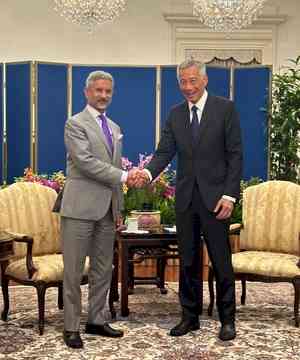 EAM Jaishankar meets Singapore's top leadership, conveys PM Modi's greetings