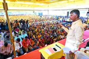 Women empowerment is possible only with TDP: Chandrababu Naidu