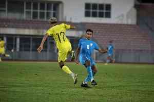 International Friendly: India U23 draw with Malaysia in second friendly tie