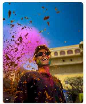 Tim Cook extends Holi wishes with colourful picture shot on iPhone