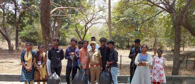 A.M. Jain College conducts ‘Saranalayam - Mass Cleaning Programme’ at Arignar Anna Zoological Park