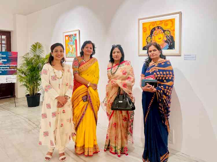 Aalekh Foundation depicts unique imagery of women empowerment at art exhibition by Pooja Kashyap