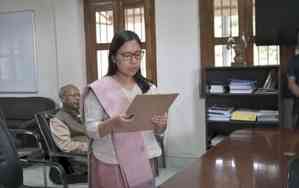 Agatha Sangma files nomination from Meghalaya's Tura LS seat