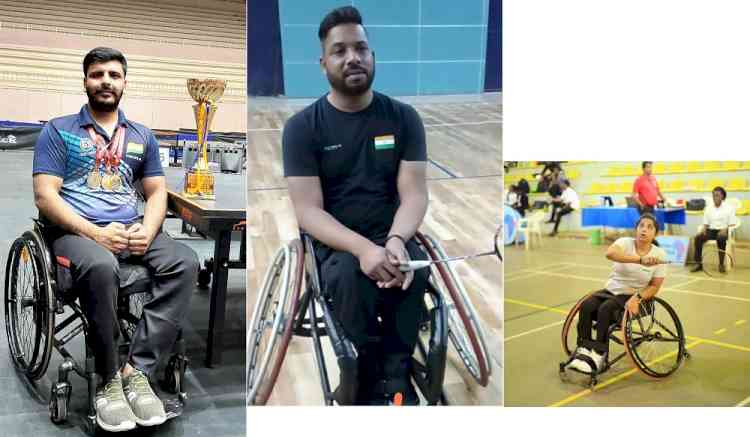 Administration appoints Para International Badminton players Ashwani, Shabana, Para TT player Shubham as PWD icons in Ludhiana