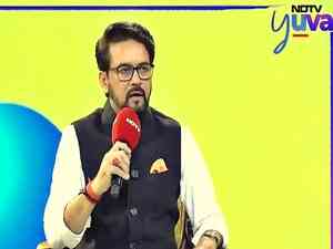 NDTV Yuva Conclave: Union Minister Anurag Thakur slams Opposition, talks about 'youth power'