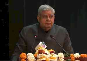 India doesn't need lessons from any country on rule of law: Vice Prez Dhankhar