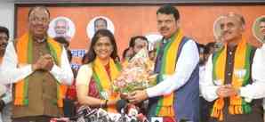 Former Home Minister Shivraj Patil’s daughter-in-law joins BJP