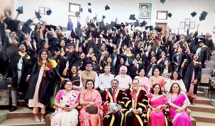 Celebrating Academic Excellence: Degree Award Ceremony of 2022 & 2023 batches held at Dr SSBUICET