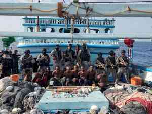 Nine pirates being brought to India to face legal action: Navy