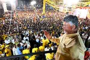 Chandrababu Naidu vows to drive Andhra Pradesh to ‘golden era’