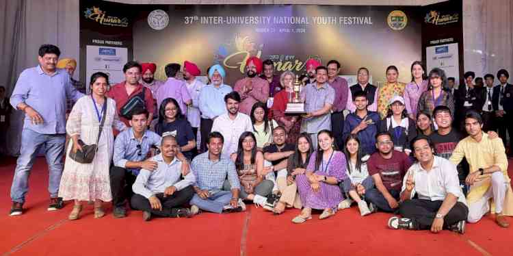 MDU Cultural Team bags laurels in 37th All India University National Youth Festival- 2024, Wins overall third position