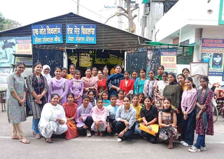 A visit to Ekjot Viklang Bachon ka Kendra