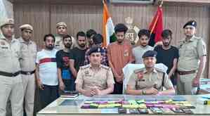 Online gaming racket busted in Gurugram, eight held