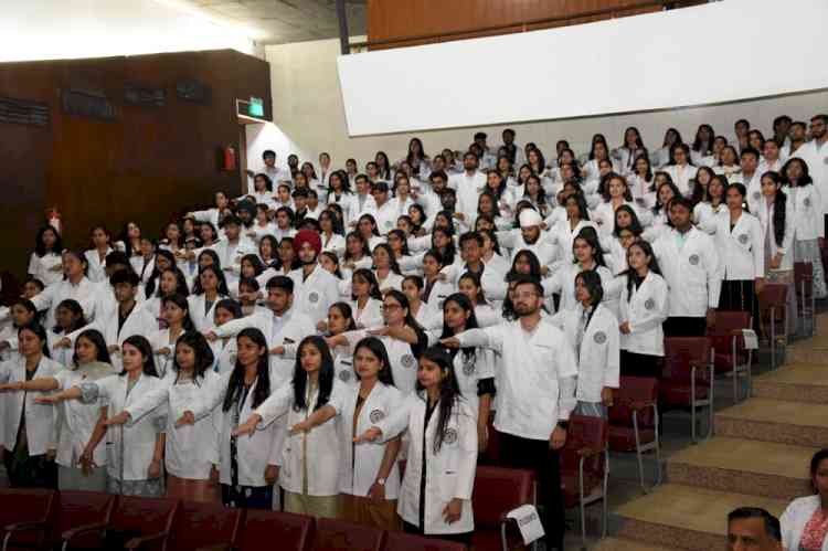 White Coat Ceremony for student of Batch 2022 and 2023 