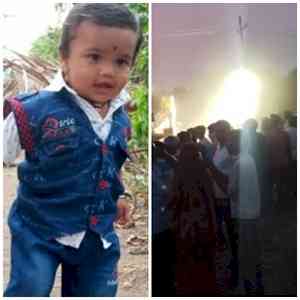 Toddler falls into open borewell in Karnataka's Vijayapura, rescue operation underway