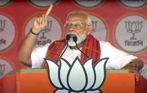 ‘Enemies’ in Bengal, ‘friends' in Delhi: PM Modi tears into Trinamool-Congress-Left  