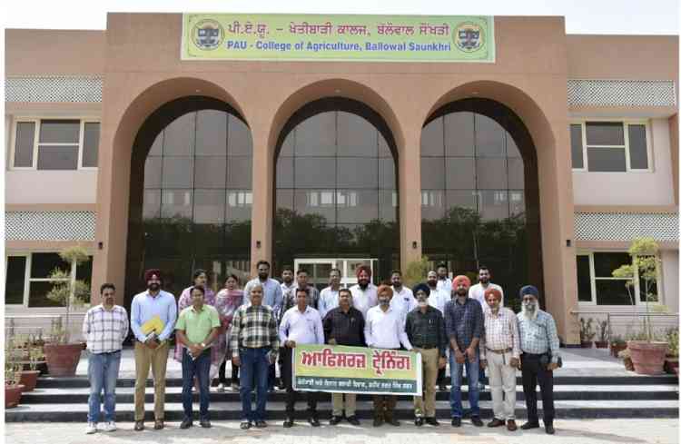 PAU - RRS Ballowal Saunkhri Empowers Punjab Agriculture Officers with Oilseed Crop Training