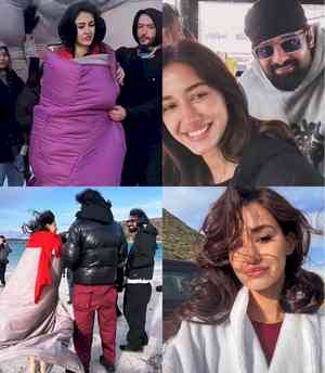 'Kalki 2898 AD' shoot diaries: Disha braves chilly winds, poses with Prabhas in Italy