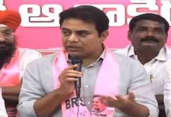 KTR asks Congress to make two BRS MLAs resign