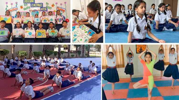 Various activities conducted on 'World Health Day' at Innocent Hearts