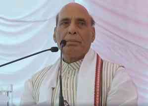 PM Modi's guarantee is to save citizens from hardships, says Rajnath Singh in MP's Singrauli