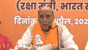 No one can question BJP govt’s credibility: Rajnath Singh