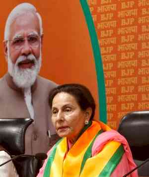 Will continue to be champion of farmers: BJP candidate Preneet Kaur