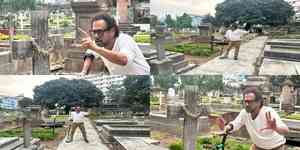 Anees Bazmee goes on a recce to Kolkata graveyard for ‘Bhool Bhulaiyaa 3’