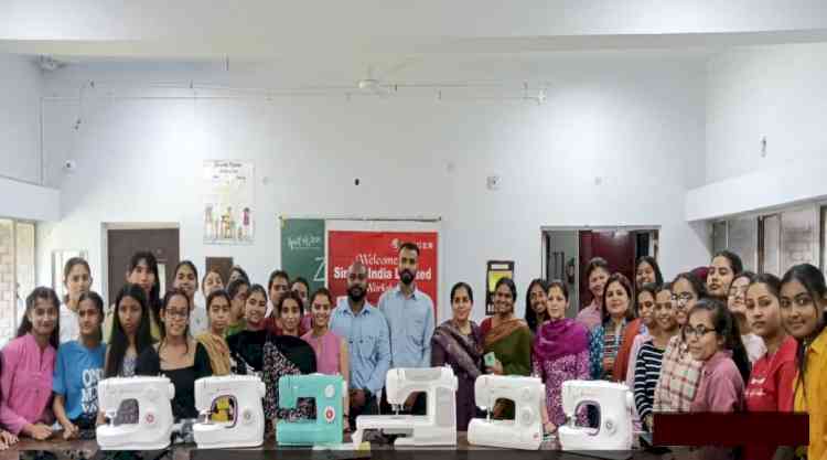 Singer India Ltd Begins Five Days Skill Enhancement Workshop on Modern Sewing Techniques at GHSC-10