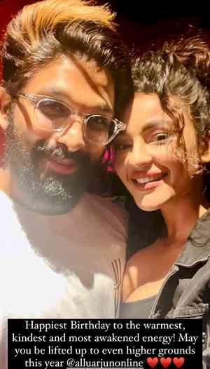 Seerat Kapoor extends birthday wishes to ‘warmest and kindest’ Allu Arjun