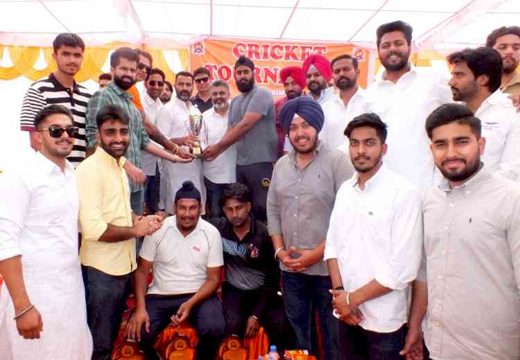 Cricket tournament organised by Vicky Middukhera Foundation ends