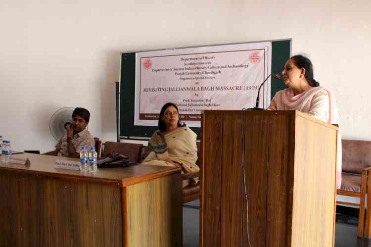 Special lecture to commemorate Jallianwala Bagh Massacre 