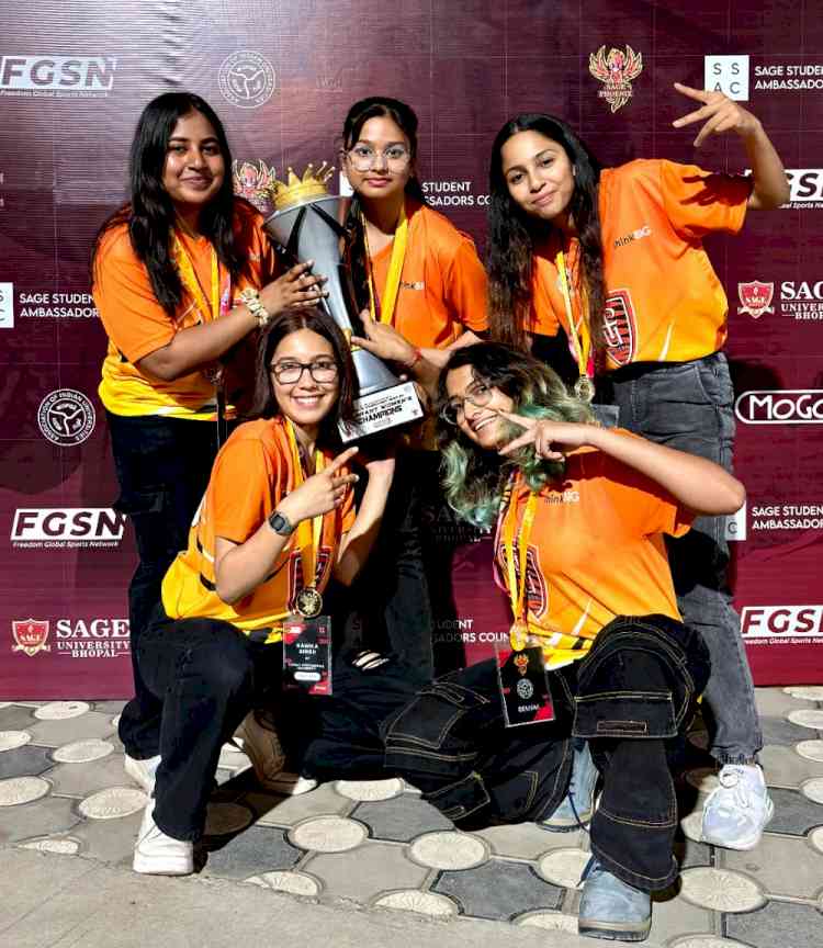 LPU’s girls team crowned at All India Inter University E-Sports Championship- 2024