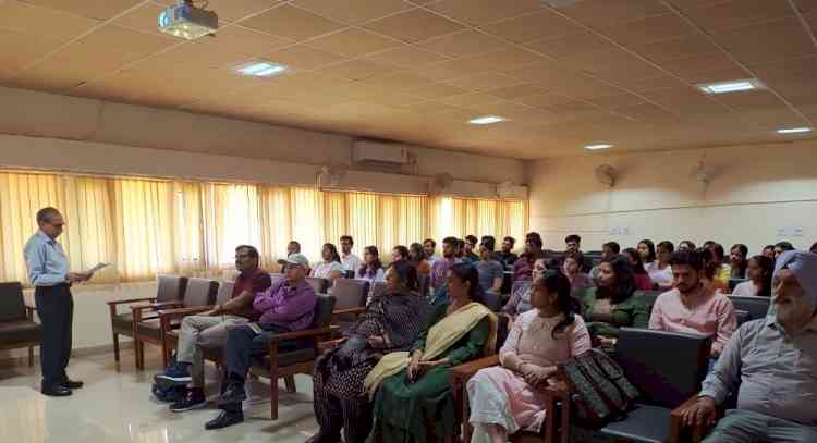 Panjab University’s Department of Statistics organized two special lectures 