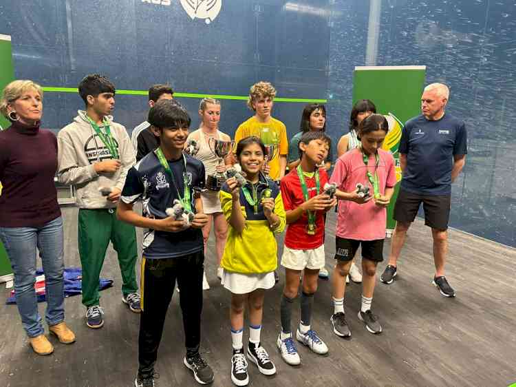 M3M Foundation’s Lakshya Scholar Aradhana Singh from Delhi Clinches Victory at Australian Junior Open Under 11 Category