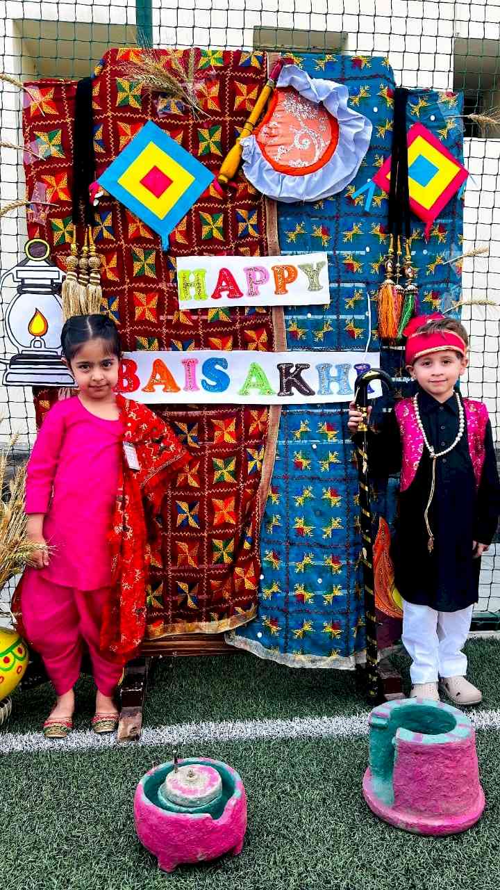 Ivy World School celebrated Baisakhi